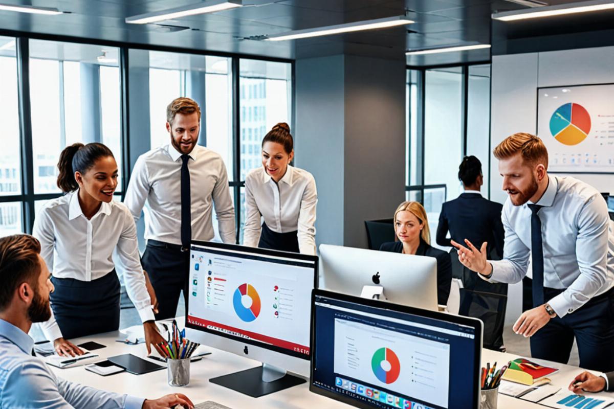 Our professional team at work