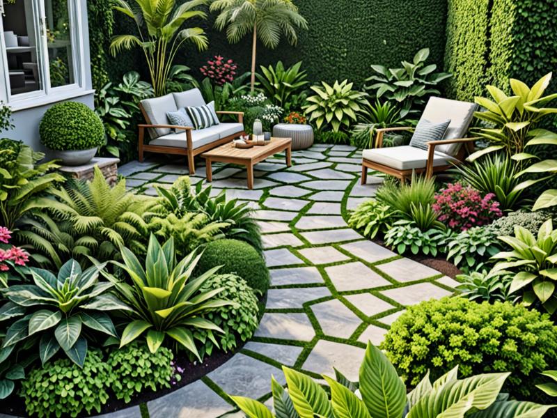 Residential garden design