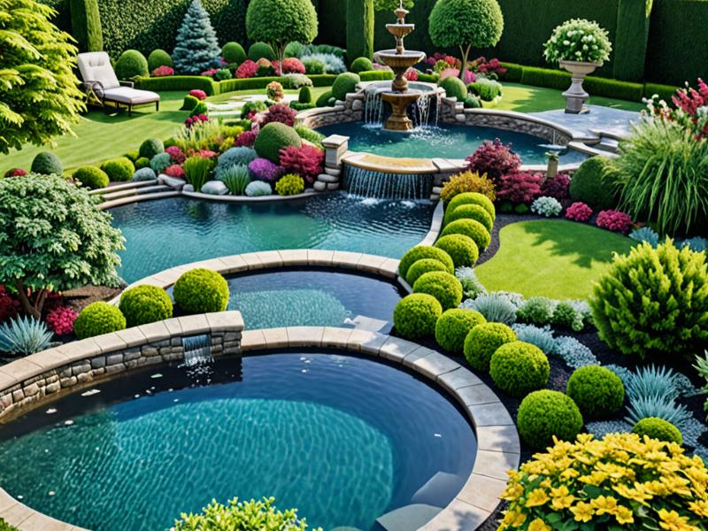 Luxury estate landscape project